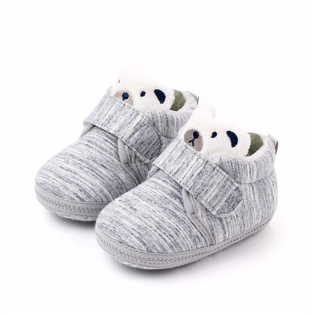 Botosei pentru bebelusi - Grey teddy (Marime Disponibila: 6-9 luni (Marimea 19 incaltaminte)) MBd2321-2-p24