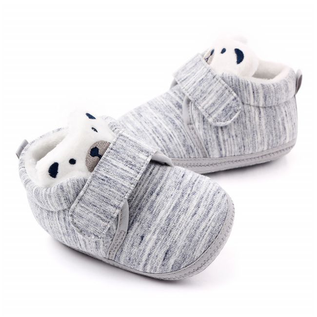 Botosei pentru bebelusi - Grey teddy (Marime Disponibila: 6-9 luni (Marimea 19 incaltaminte)) MBd2321-2-p24