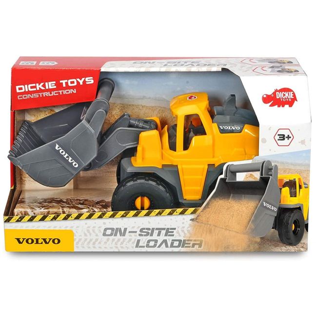 Buldozer dickie toys volvo on-site loader hubs203724002