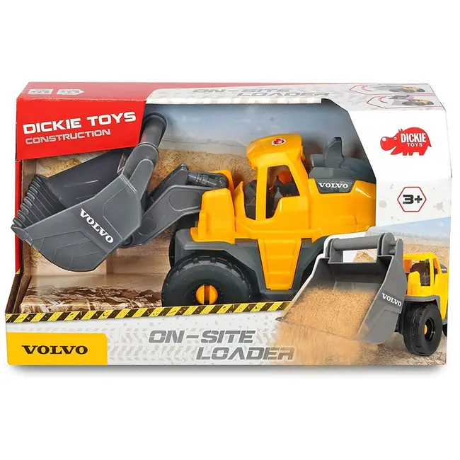 Buldozer dickie toys volvo on-site loader hubs203724002