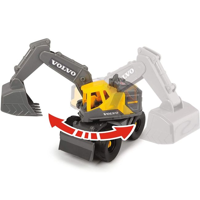 Excavator dickie toys volvo on-site excavator hubs203724003