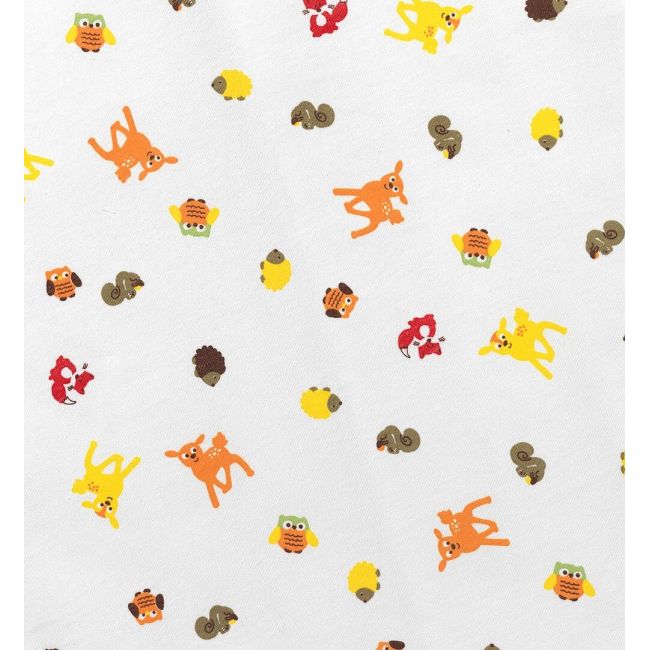 Sac de dormit cu picioruse si talpa antiderapanta Forest Friends 120 cm + manseta 1.0 Tog BBXEU835-10FN