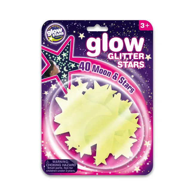 Set reflectorizant cu sclipici - stelute