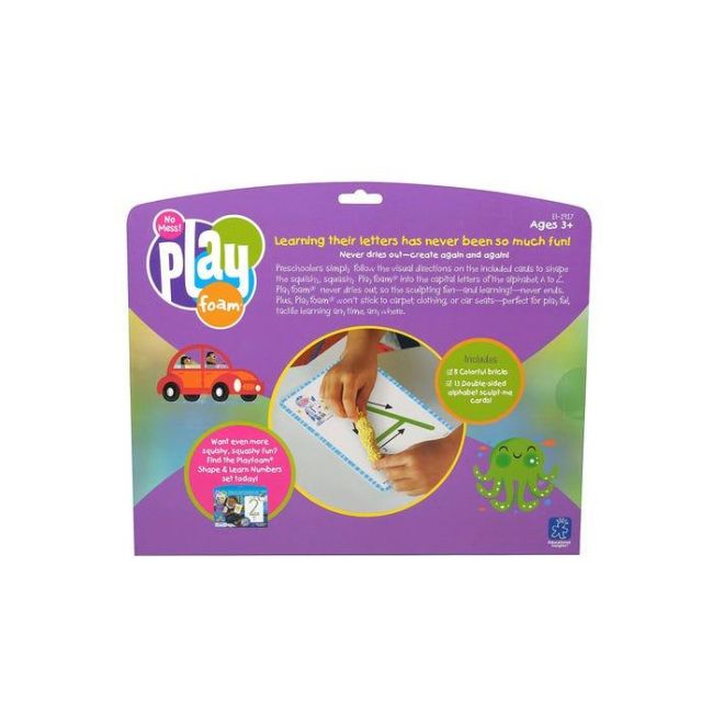 Spuma de modelat playfoam™ - descopera alfabetul