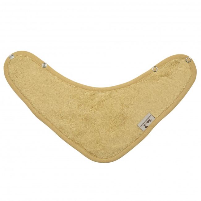 Baveta textila tip bandana din bambus honey yellow tnatm-bav08-541