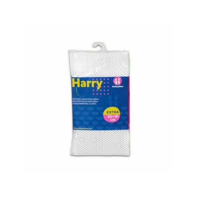 Petite&Mars - Covoras de baie Harry, Antiderapant, 91x43 cm, Alb BYN438692