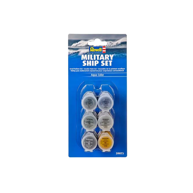 REVELL Set vopseluri nave militare VRNRV39073