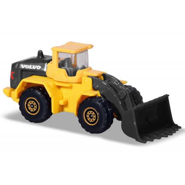 Set majorette volvo camion cu remorca, camion basculant, buldozer si excavator hubs212057287