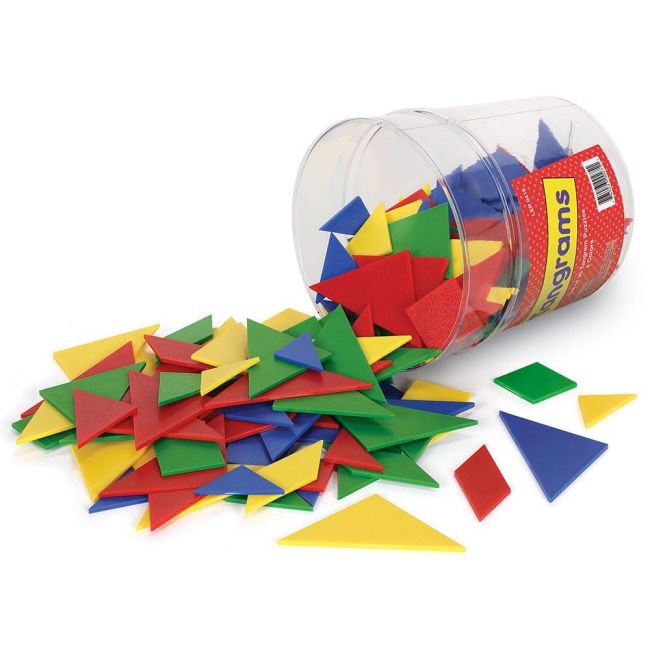 Tangram in 4 culori