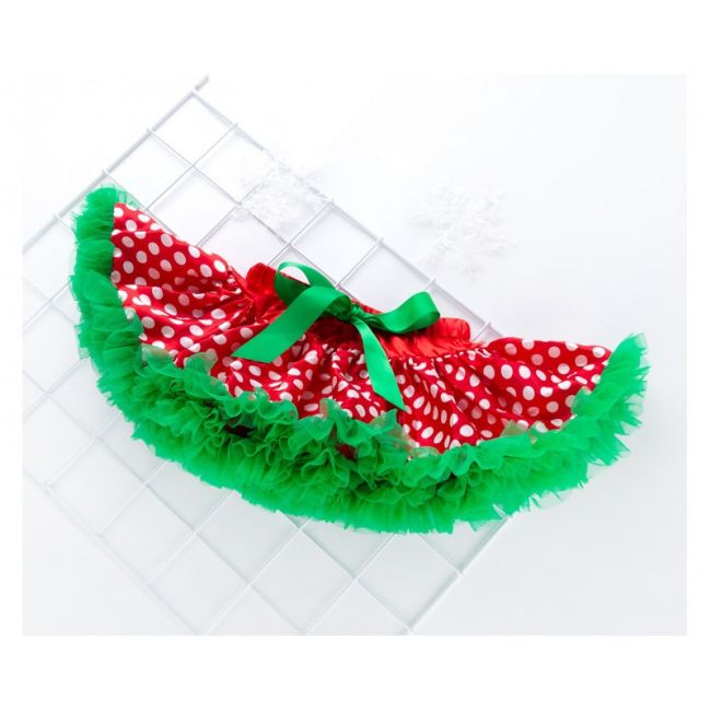 Body cu fustita rosie cu buline - Turta dulce MBMS67-AP.12-18 luni (Marimea 21 incaltaminte)
