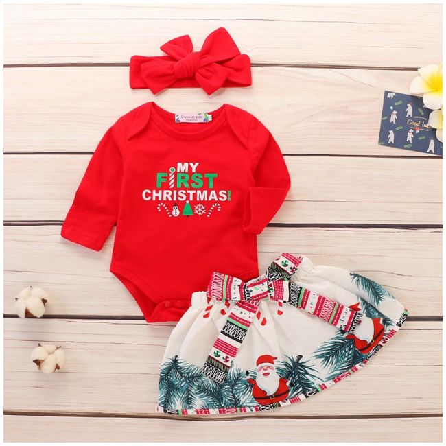 Costumas din 3 piese cu fustita pentru fetite MBMS43