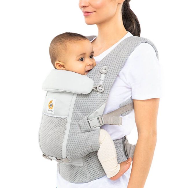 Marsupiu adapt soft flex mesh pearl grey tnabcasfmgry