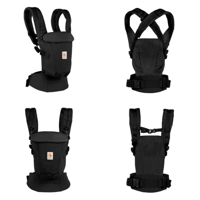 Marsupiu adapt soft touch cotton onix black tnabcastconyx