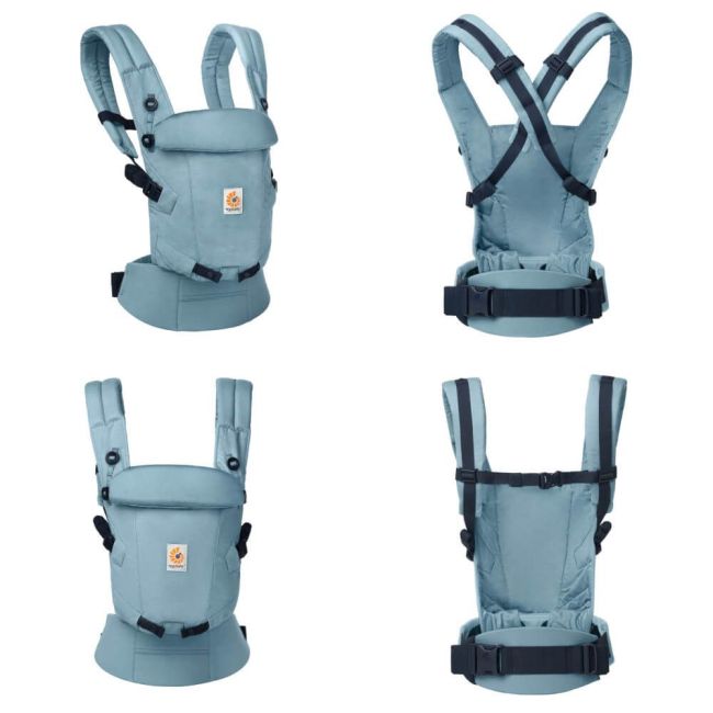 Marsupiu adapt soft touch cotton slate blue tnabcastcsltblu