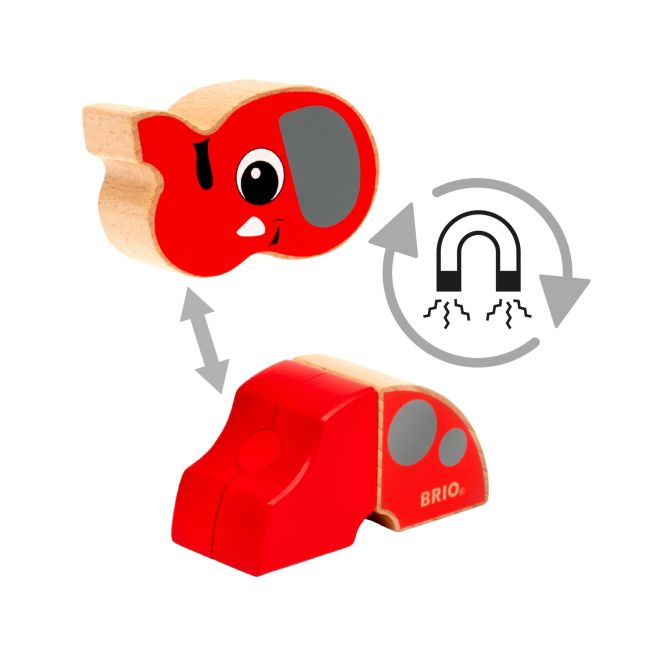 GIRAFA SI ELEFANT MAGNETICI ARTBRIO30284