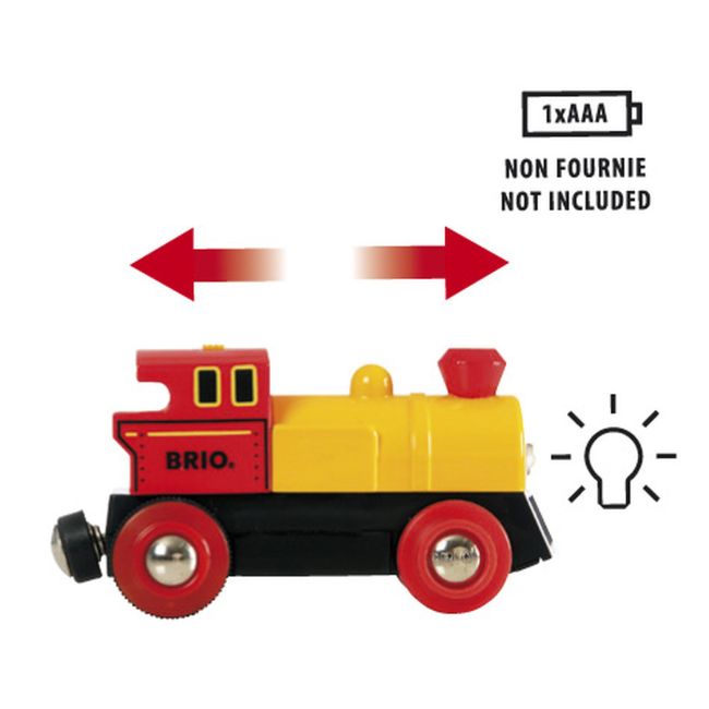 LOCOMOTIVA MICA ROSIE CU BATERII ARTBRIO33594