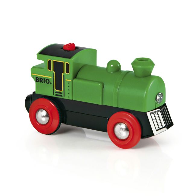 LOCOMOTIVA MICA VERDE CU BATERII ARTBRIO33595