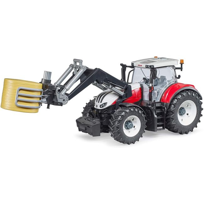 BRUDER - ACCESORII - GRAIFER SI UN BALOT ROTUND ARTBR02332