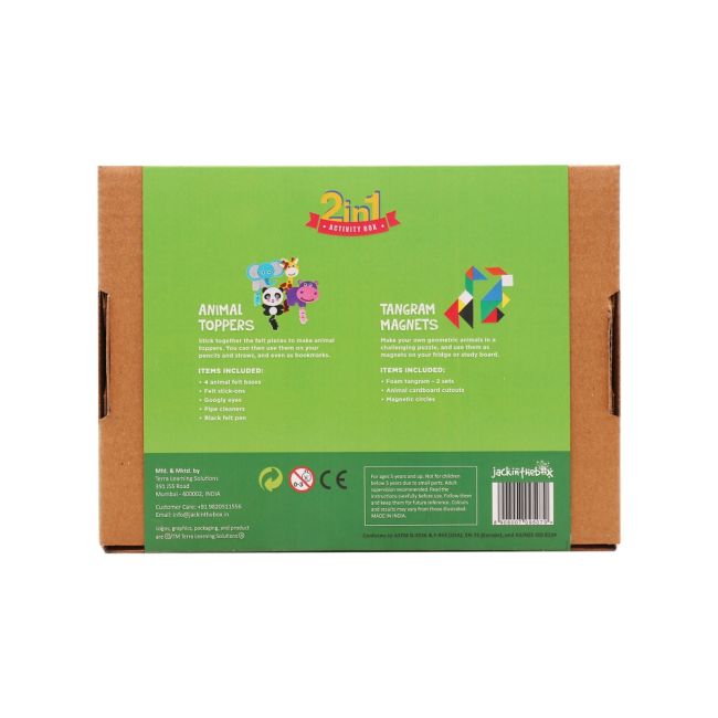 KIT CREATIE 2-IN-1 SAFARI IN JUNGLA ARTJK10021