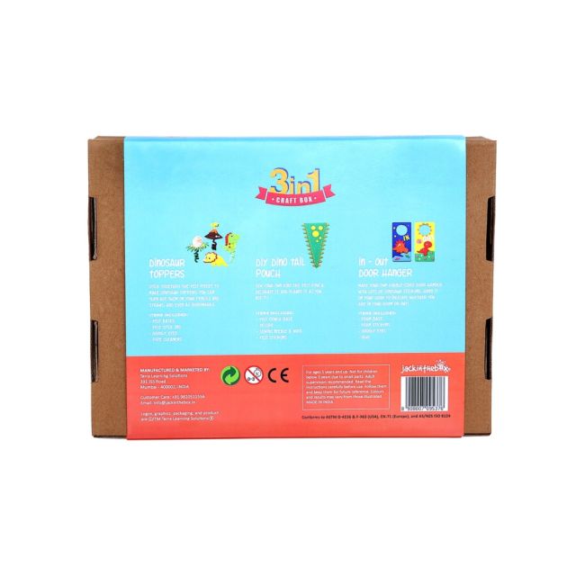 KIT CREATIE 3-IN-1 DINOZAURII ARTJK10026