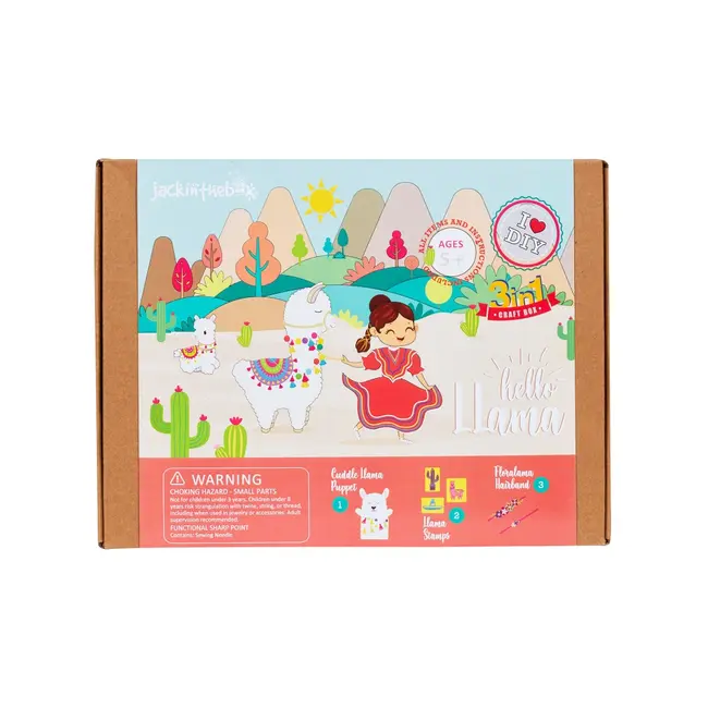 KIT CREATIE 3-IN-1 LLAMA ARTJK10065