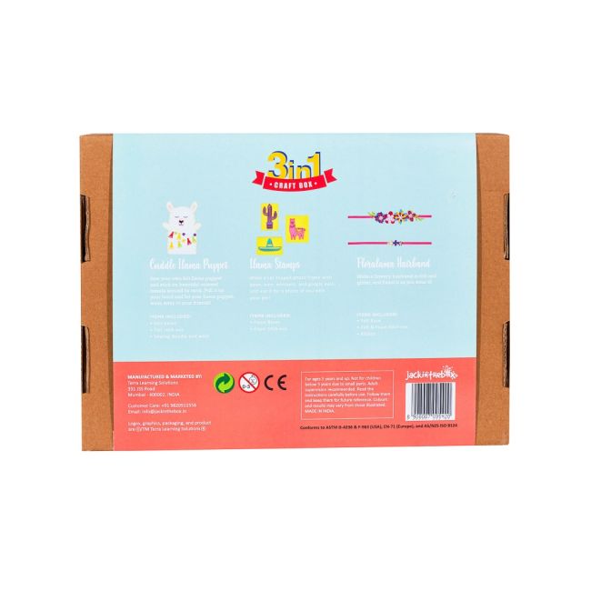 KIT CREATIE 3-IN-1 LLAMA ARTJK10065