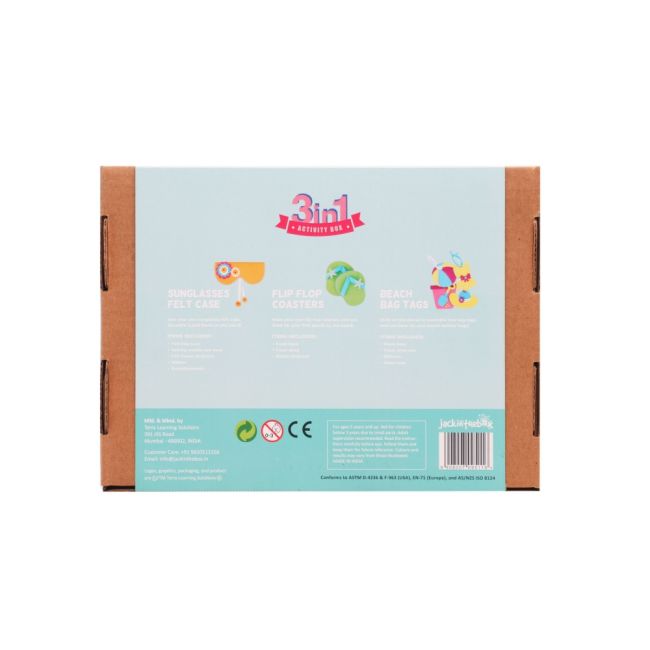 KIT CREATIE 3-IN-1 O ZI PE PLAJA ARTJK10014
