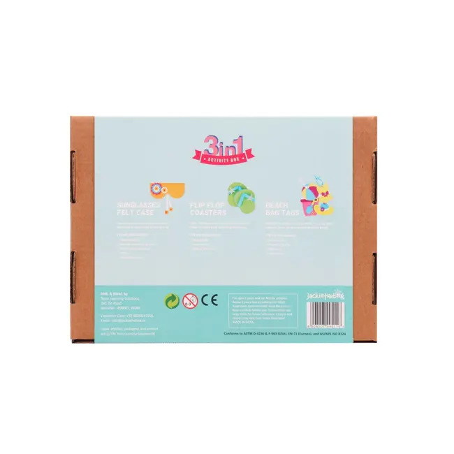 KIT CREATIE 3-IN-1 O ZI PE PLAJA ARTJK10014