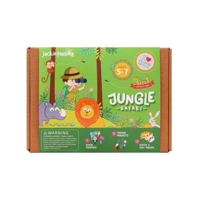KIT CREATIE 3-IN-1 SAFARI IN JUNGLA ARTJK10020