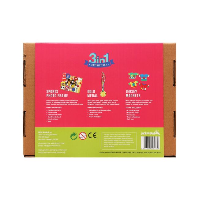 KIT CREATIE 3IN1 IUBITORI DE SPORT ARTJK10023