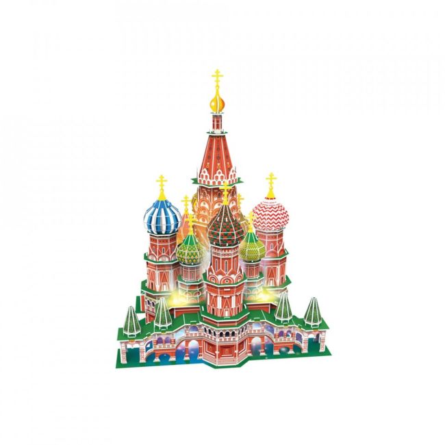 PUZZLE 3D+BROSURA-MOSCOVA 224 PIESE ARTCUDS0999h