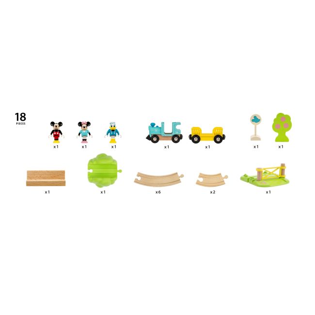 SET TREN MICKEY MOUSE ARTBRIO32277