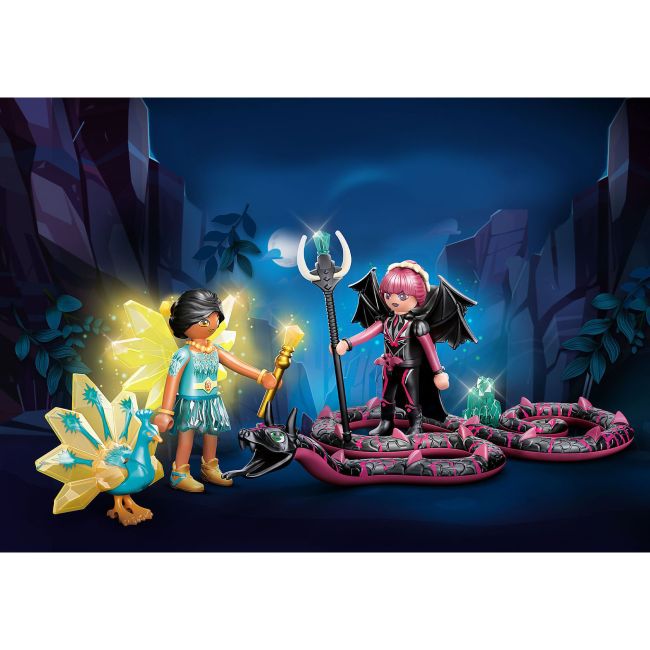 CRYSTAL FAIRY SI BAT FAIRY CU ANIMALUL DE SUFLET ARTPM70803