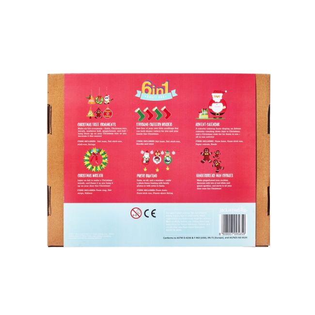 KIT CREATIE 6-IN-1 CRACIUN FERICIT ARTJK10059