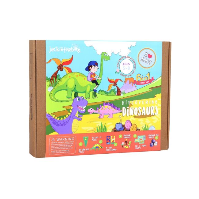 KIT CREATIE 6-IN-1 DINOZAURII ARTJK10025