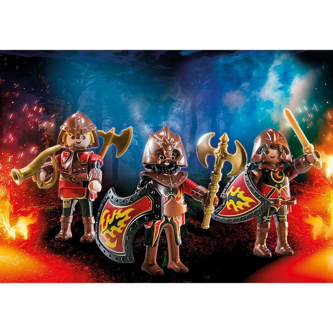 SET 3 FIGURINE BANDITI BURNHAM ARTPM70672