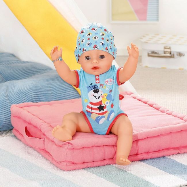 BABY born - Bebelus baiat cu suzeta magica 43cm ARTZF827963