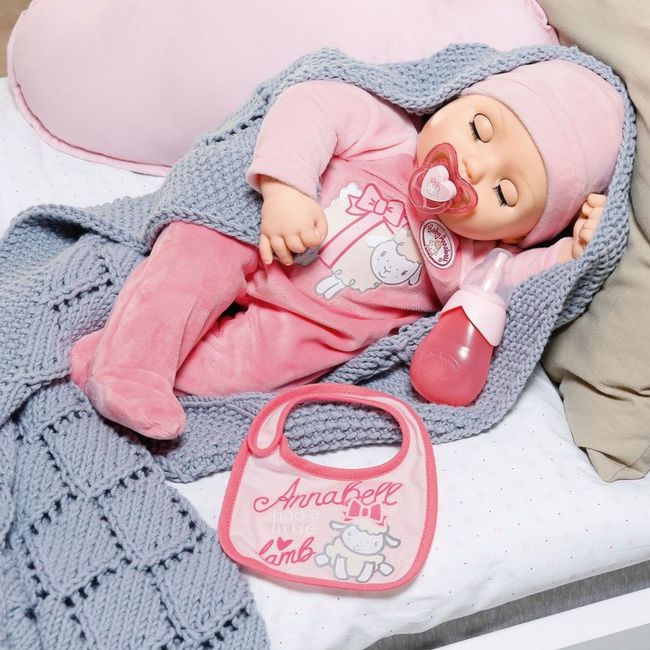 Baby Annabell - Papusa interactiva corp moale, 43 cm ARTZF706299