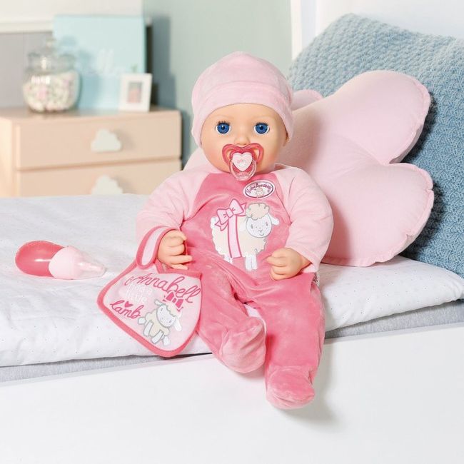 Baby Annabell - Papusa interactiva corp moale, 43 cm ARTZF706299