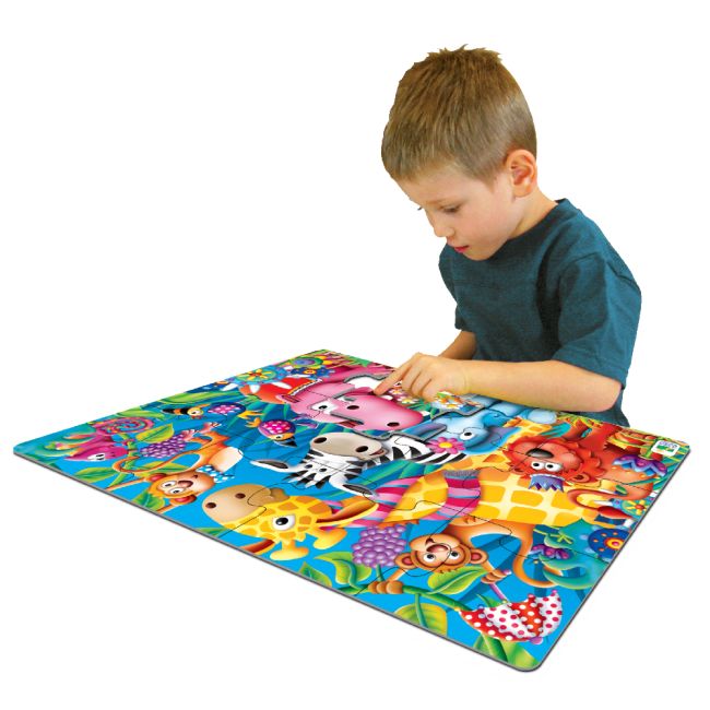 PRIMUL MEU PUZZLE DE PODEA - ANIMALE IN JUNGLA ARTTLJ106501