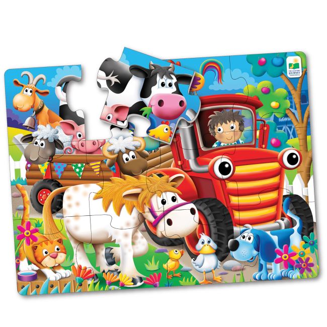 PRIMUL MEU PUZZLE DE PODEA - ANIMALE LA FERMA ARTTLJ107805