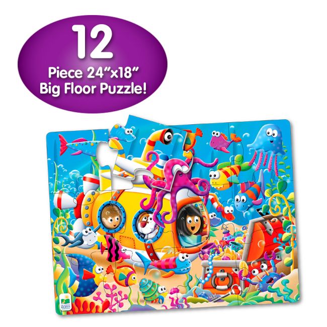 PRIMUL MEU PUZZLE DE PODEA - PRIETENII OCEANULUI ARTTLJ108758