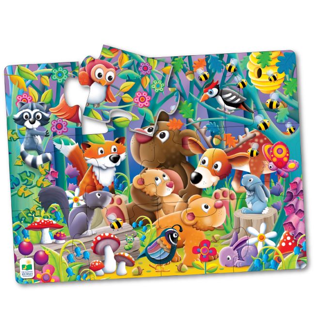 PRIMUL MEU PUZZLE DE PODEA - PRIETENII PADURII ARTTLJ108109