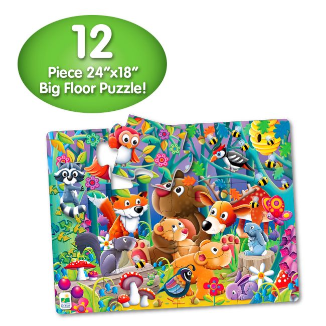 PRIMUL MEU PUZZLE DE PODEA - PRIETENII PADURII ARTTLJ108109