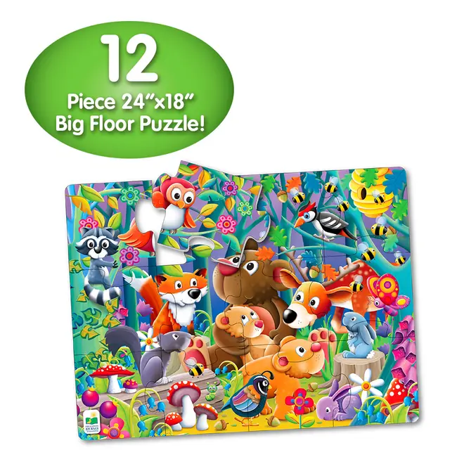PRIMUL MEU PUZZLE DE PODEA - PRIETENII PADURII ARTTLJ108109