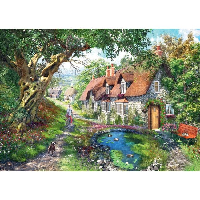 PUZZLE CASUTA PE DEAL, 1000 PIESE ARTRVSPA16777