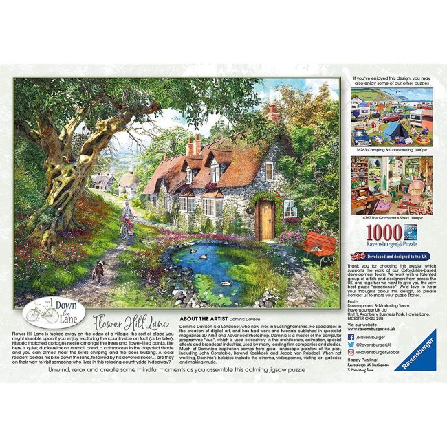 PUZZLE CASUTA PE DEAL, 1000 PIESE ARTRVSPA16777