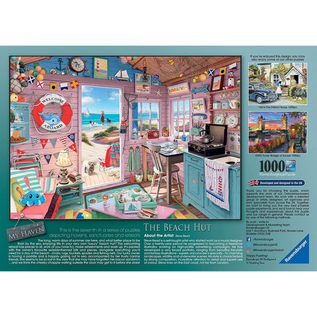 PUZZLE COLIBA LA PLAJA, 1000 PIESE ARTRVSPA15000