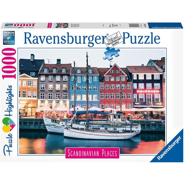 PUZZLE COPENHAGA DANEMARCA, 1000 PIESE ARTRVSPA16739