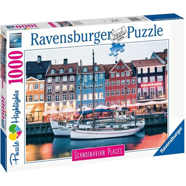 PUZZLE COPENHAGA DANEMARCA, 1000 PIESE ARTRVSPA16739